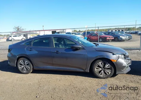 2018 Honda Civic Ex-T from USA, damaged, VIN JHMFC1F33JX030223